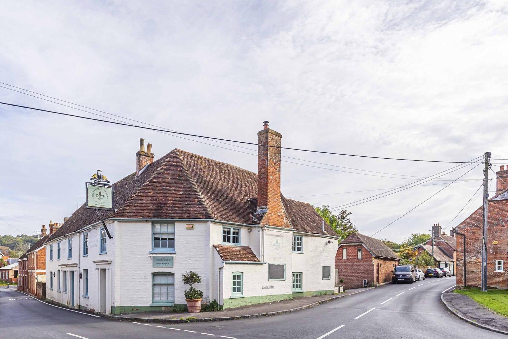 The Fleur De Lys Hotel Cranborne Bagian luar foto